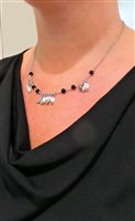 Collier L'Orafo Artigiano Femme Collana Argento in Argent Onice OC16 - OC16